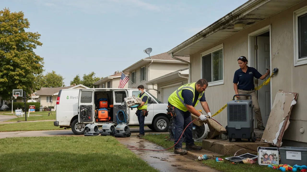 Water Damage Restoration in Catlin, IL near me